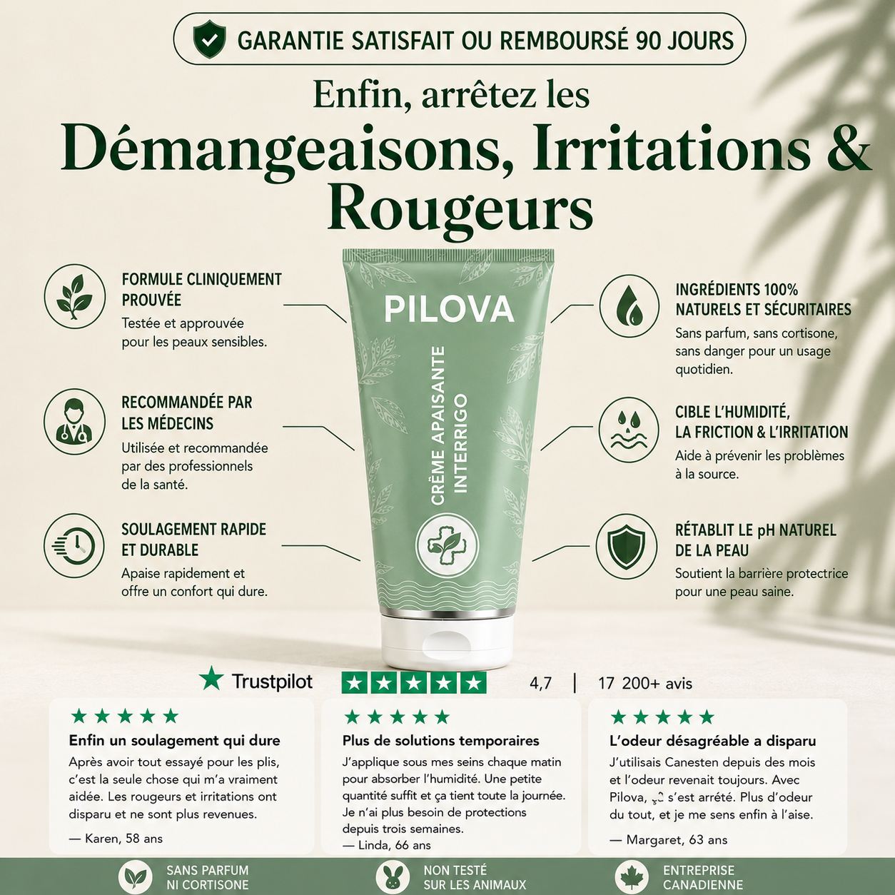 Pilova — Crème Soin des Plis
